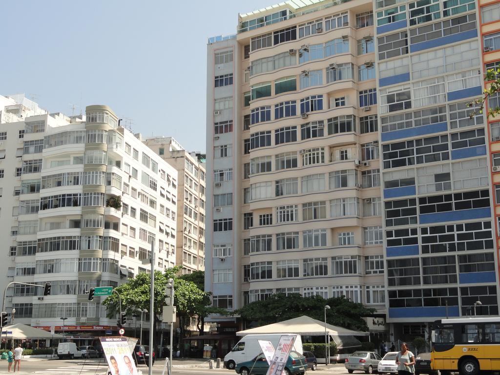 Oceanfront Copacabana Appartement Rio de Janeiro Buitenkant foto