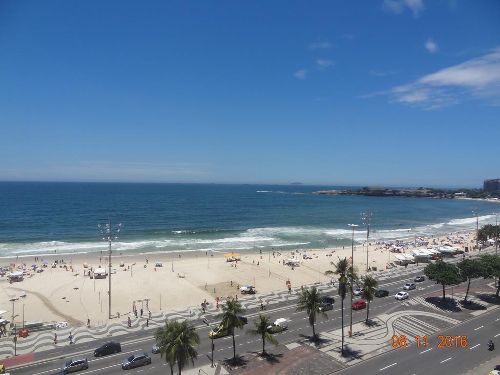 Oceanfront Copacabana Appartement Rio de Janeiro Buitenkant foto