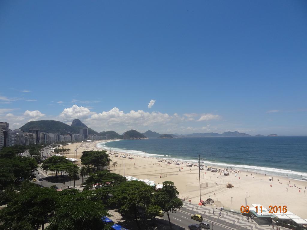 Oceanfront Copacabana Appartement Rio de Janeiro Buitenkant foto