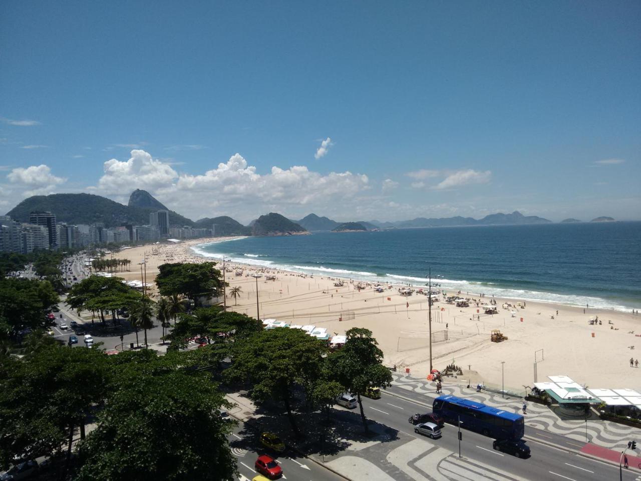 Oceanfront Copacabana Appartement Rio de Janeiro Buitenkant foto